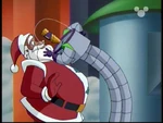 Santa with XR in Buzz Lightyear of Star Command.