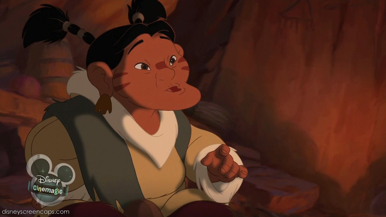 connection between tanana from brother bear and the witch from brave
