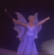 BlueFairyWDWONHappyBirthdayDonald.png (153 KB) Disney On Ice (formerly Walt Disney's World On Ice). 1984-1990. Sometimes she has brown hair, sometimes blond. This costume was used in Walt Disney World On Ice: Happy Birthday Donald.