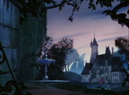 The château on the opening scene