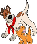 Clipart of Oliver and Dodger