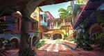 Disney Encanto Village Concept art 2