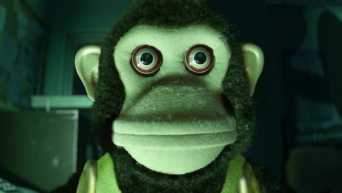 Monkey toy from toy sales story 3