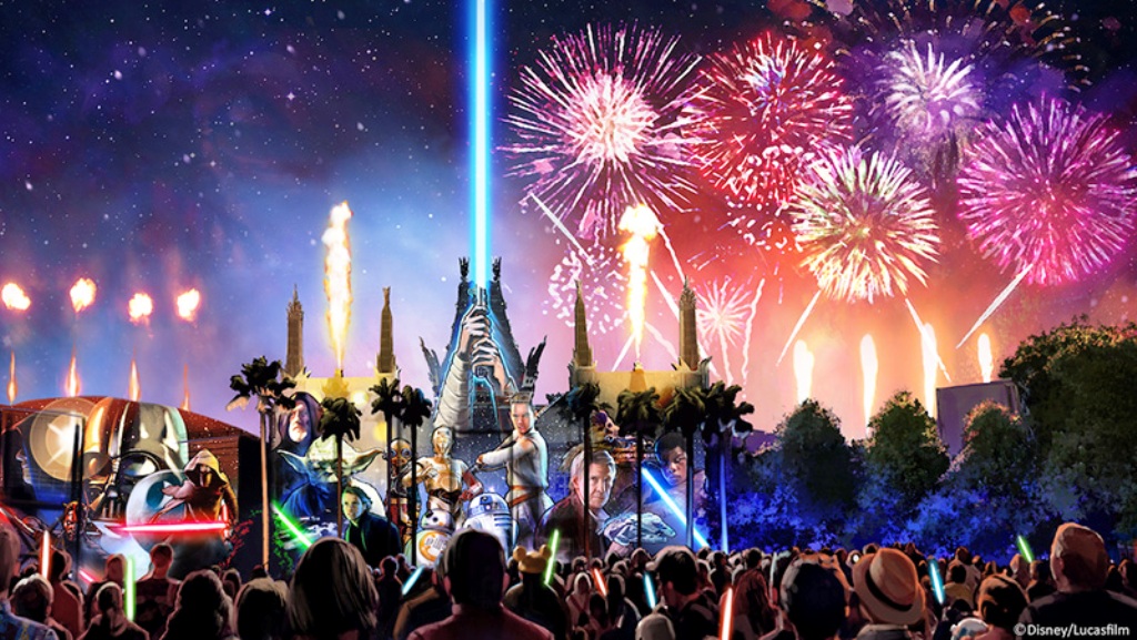 Star Wars A Galactic Spectacular Disney Wiki Fandom - how much robux do you get from fireworks tiny tower