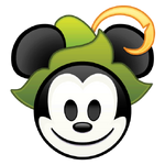 Spring Flute Mickey's emoji for Disney Emoji Blitz.