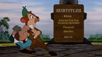 Subtitles menu