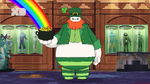 Baymax as a leprechaun