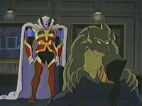 Boudicca attacking Xanatos
