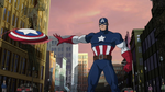 Captain America Ultimate Spider Man 1