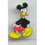 Donald as Mickey Mouse pin