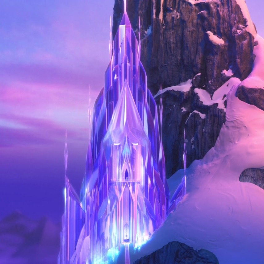 Castle of Elsa Kingdom of insulation