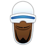 Frozone's emoji for Disney Emoji Blitz.