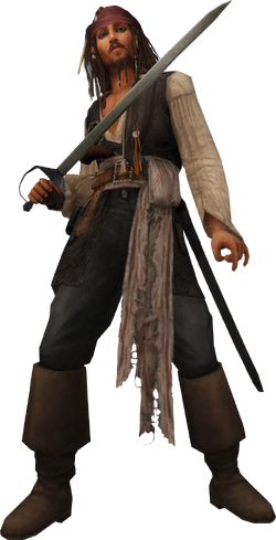 Jack Sparrow in Kingdom Hearts II.