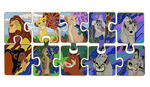 Lion King Puzzle pin