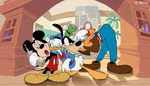 Mickey, Donald and Goofy