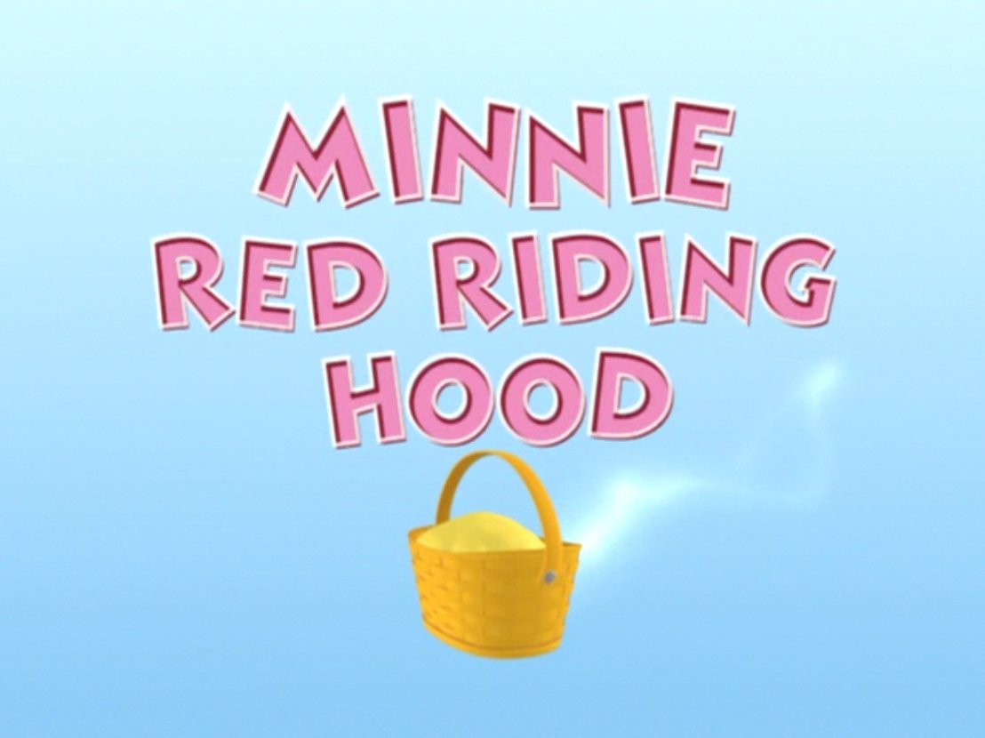 mickey mouse clubhouse minnie red riding hood