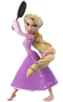 Rapunzel en Disney INFINITY.