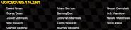 Cars 3 The Game Voice Credits