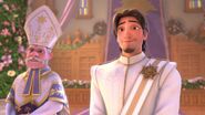 Eugene and Rapunzel's wedding in Tangled Ever After