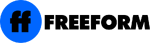 Segundo logo da Freeform usado em 2018-2022