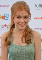 Katherine McNamara at premiere of Rio 2 in April 2014.