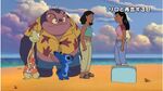 Nani seeing Lilo off to college in Stitch!