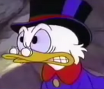 Scrooge seen in "Hero for Hire"