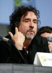 Tim Burton speaks at the 2009 San Diego Comic Con.