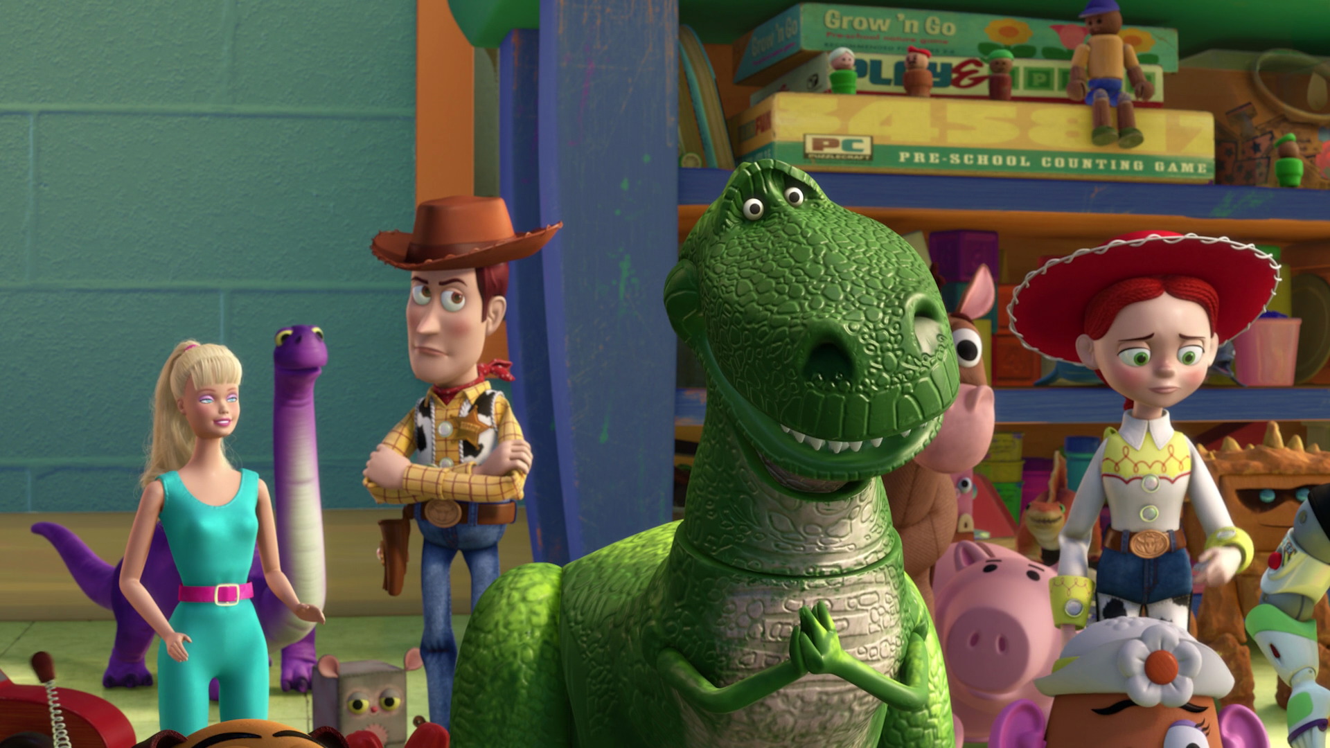 Toy story hot sale characters dinosaur