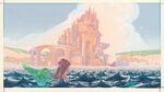 Ariel seeing Prince Eric's castle by Andy Gaskill.