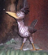 Br'er Roadrunner (Disneyland).jpeg (147 KB) Br'er Roadrunner in Disneyland's version of the Splash Mountain attraction (1989-2023)