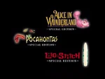 Disney's Special Edition DVDs (Pocahontas/Alice in Wonderland/Lilo & Stitch) preview