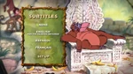 Subtitles menu