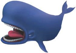 Monstro as he appears in the Kingdom Hearts series