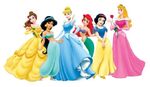 The 2001 design of the Original Six Princesses