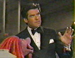 Pierce Brosnan with Clifford