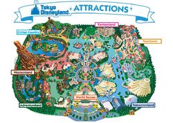 Tokyo Disney Map