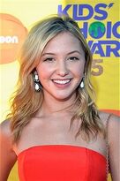 Audrey Whitby attending the 2015 Nickelodeon Kids Choice Awards.