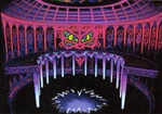 Artwork of the Ballroom while possessed by the Shadow Stalker Heartless.