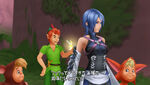 Lost Boys with Peter, Tink and Aqua in Kingdom Hearts Birth by Sleep