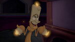 Lumiere tries to reason with the Beast about Maurice...