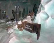 Een kleine easter egg naar Frank in de Matterhorn Bobsleds, dit was te vinden tot de renovatie van 2015.