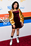 Alison Fernandez at the premiere of Stargirl in March 2020.