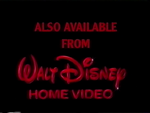 Also Available from Walt Disney Home Video