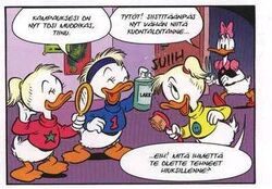 April May June from dutch comic translated in Finnish