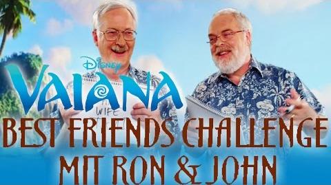 Best Friends Challenge mit Ron & John - Die Regisseure von VAIANA Disney HD