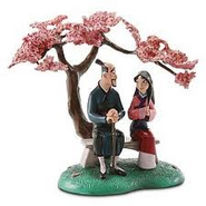 aa WDCC figurine of Mulan & Fa Zhou