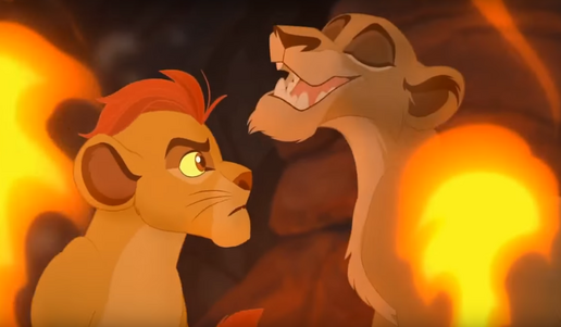 Kion and Zira