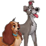 Lady and Tramp in Disney Heroes: Battle Mode