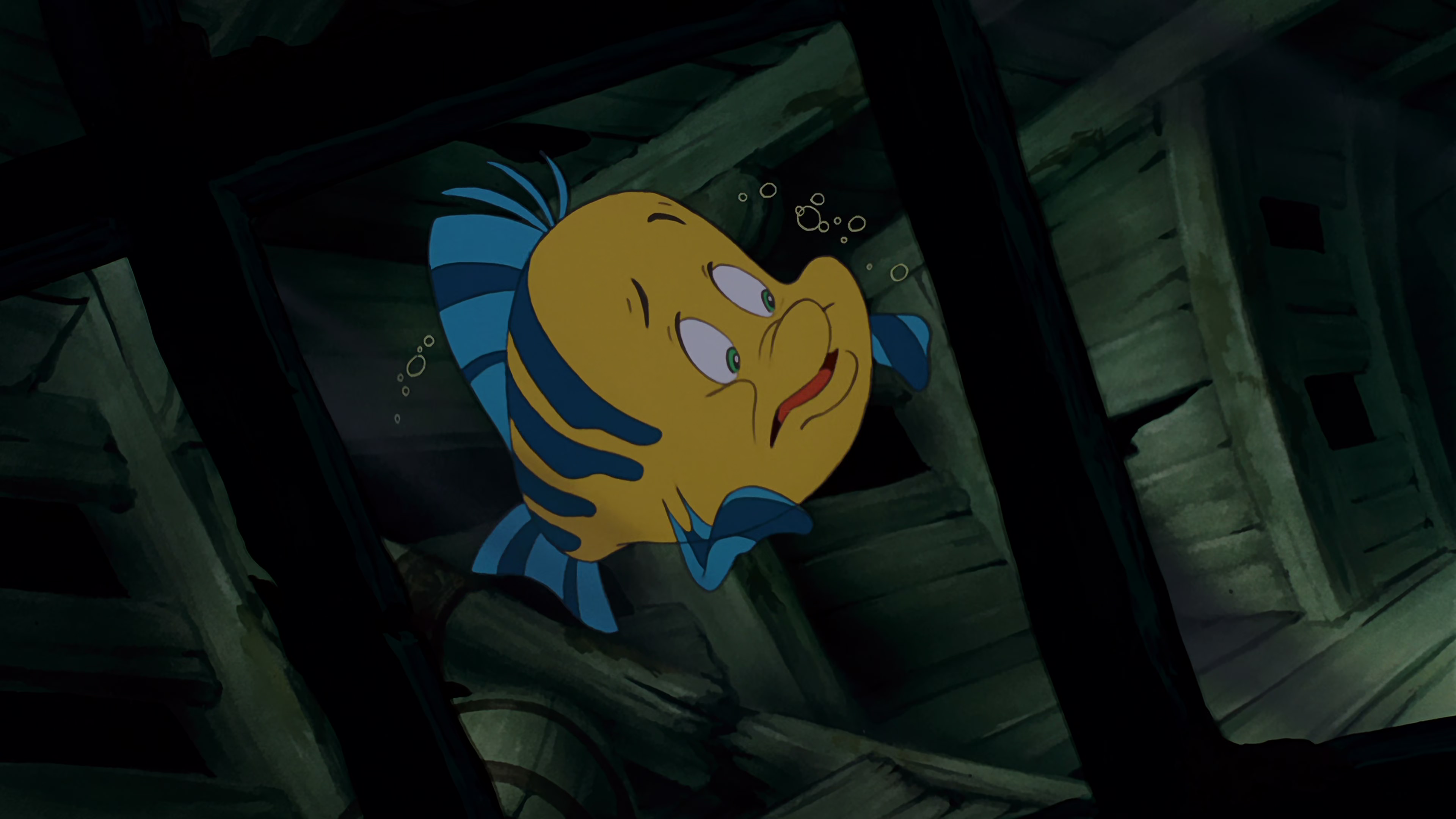 disney flounder clipart